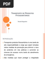 Transporte de Produtos Fitossanitários