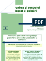 Prevenirea Ş I Controlul Integrat Al Poluării