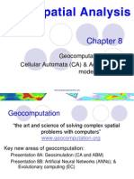 Geocomputation Part A: Cellular Automata (CA) & Agent-Based Modelling (ABM)