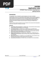 AN2586 Application Note: STM32F10xxx Hardware Development: Getting Started