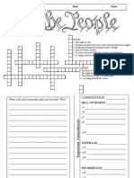 America's Constitution Worksheet