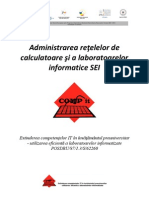 Manual Curs 1 - Administrarea Retelelor de Calculatoare Si a Laboratoarelor Informatice SEI V2