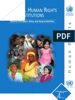 National Human Rights Institutions History, Principles, Roles and Responsibilities