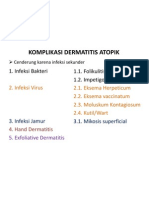 Komplikasi Dermatitis Atopik