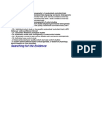 Searching For The Evidence: 1a: Systematic Reviews (With Homogeneity) of Randomized Controlled Trials