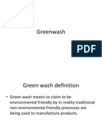 Green Wash