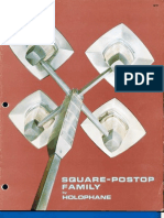 Holophane Square-Postop Series Brochure 1969