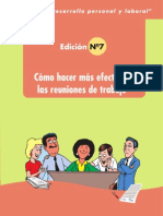 NUMERO 7 Como Hacer Reuniones Mas Efectivas en El Trabajo