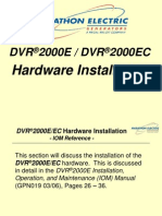 DVR2000E Training - SECT #2 (Hardware Install)