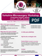 Micro Course Flyer 2013