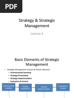 2.strategy & Strategic Management