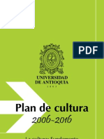 Plan Cultura UdeA
