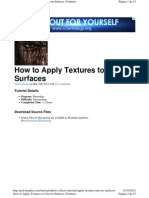 How To Apply Textures To Uneven Surfaces: Tutorial Details