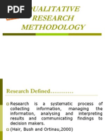 1 Qualitative Methods