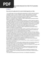 Convenio para evitar la doble tributación Perú Chile SUNAT puntualiza criterios de aplicación