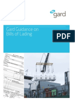 Gard Guidance Bills of Lading March 2011