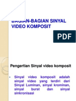 Bagian-bagian Sinyal Video Komposit