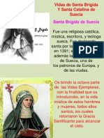 Santa Brígida y santa Catalina de Escocia