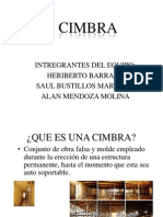 Presentación de Cimbras