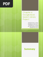 Chapter 6 Google Book Search Library Project