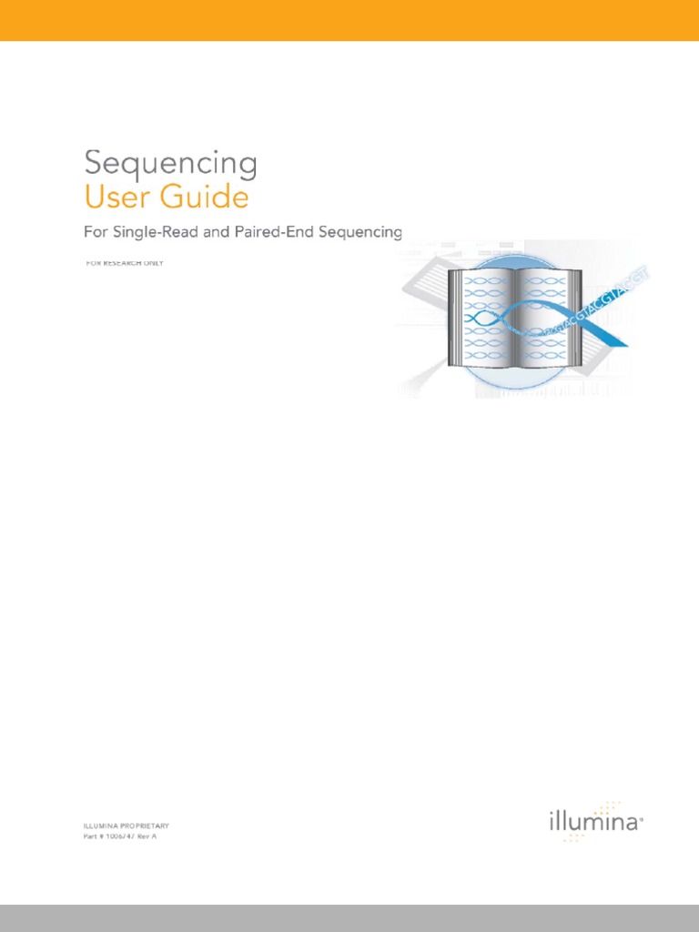 Illumina Genome Analyzer Maintenance Guide PDF Dna Sequencing