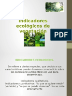 Indicadores Ecologicos de Vegetacion