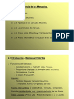 Tema 2 - La Eficiencia Del Mercado UCA-M.a.F. - 5o LADE