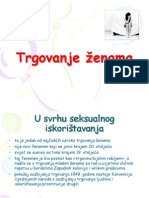 Trgovanje Ženama