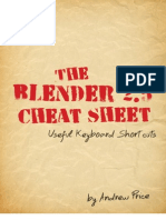Blender Cheat Sheet