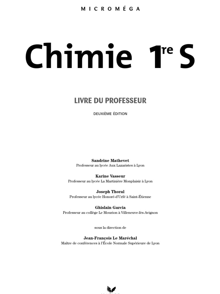 Quel Ion Est Responsable De L acidité Du Suc Gastrique Chimie 1re S | PDF | Dioxyde de silicium | Chimie