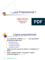Lógica Proposicional 1: Rafael Ramirez