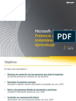 Microsoft Lync 2010 IM and Presence Training_ZD102815135.pptx
