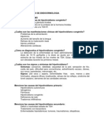 Cuestionario Endocrinologia