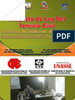 Proyecto de Ley Del Servicio Civil