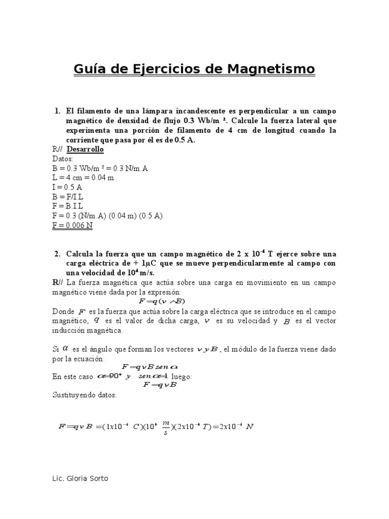 Guía de Ejercicios de _Resuelta Campo