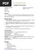 Vlsi Mtech Fresher Resume