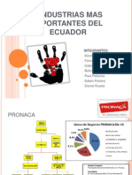 5 Industrias Mas Importantes Del Ecuador