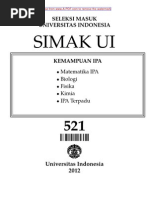 Download soal simak ui kemampauan ipa 2012 by Ibnu Ahmad SN138421752 doc pdf