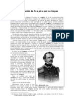 La Larga Ocupación de Tampico Por Las Tropas Americanas