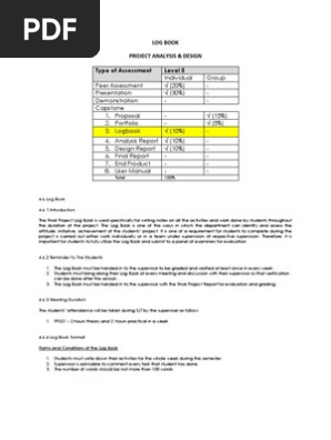 LOG BOOK