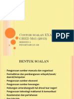 Contoh Soalan EXAM PTD GRED M41 (2013) PDF