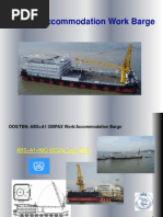 DY-300 Men Accommodation Work Barge