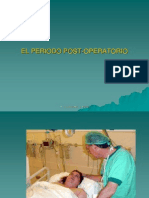 Cuidados post-operatorios y complicaciones