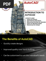 Download Lecture 1 - Introduction to AutoCADppt by Cik Minn SN138436976 doc pdf