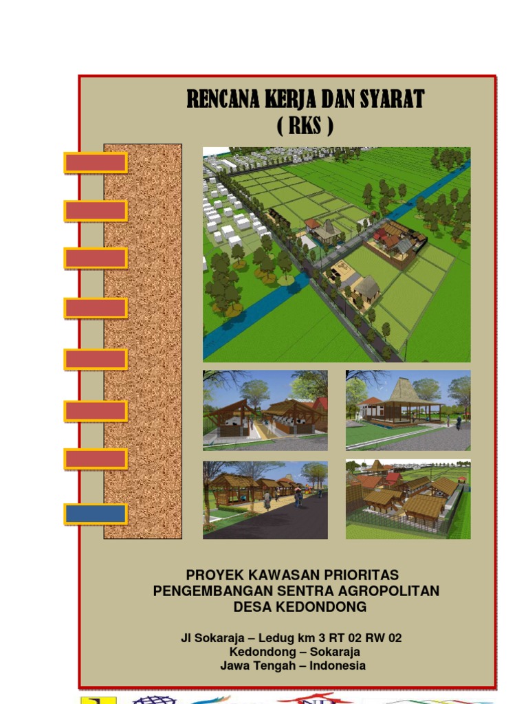 RKS Proyek Pengembangan Agropolitan | PDF