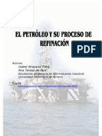 El petróleo y su proceso de refinación
