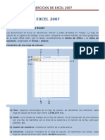 Ejercicios de Excel 2007