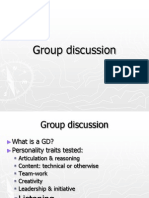 Group Discussion