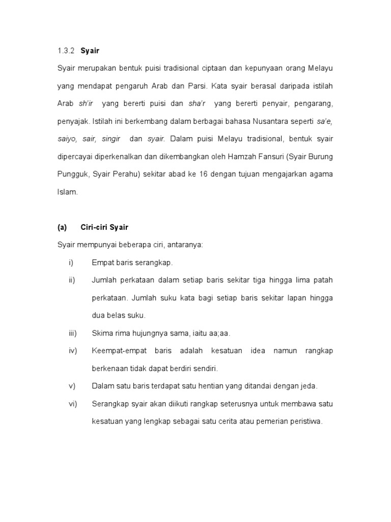 Gratis Download Gambar Nota Syair2 Terkeren oleh Cikimm.com