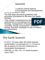 The Earth Summit